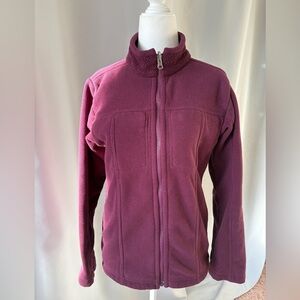 Patagonia Women's Burgundy Synchilla Jacket~Small